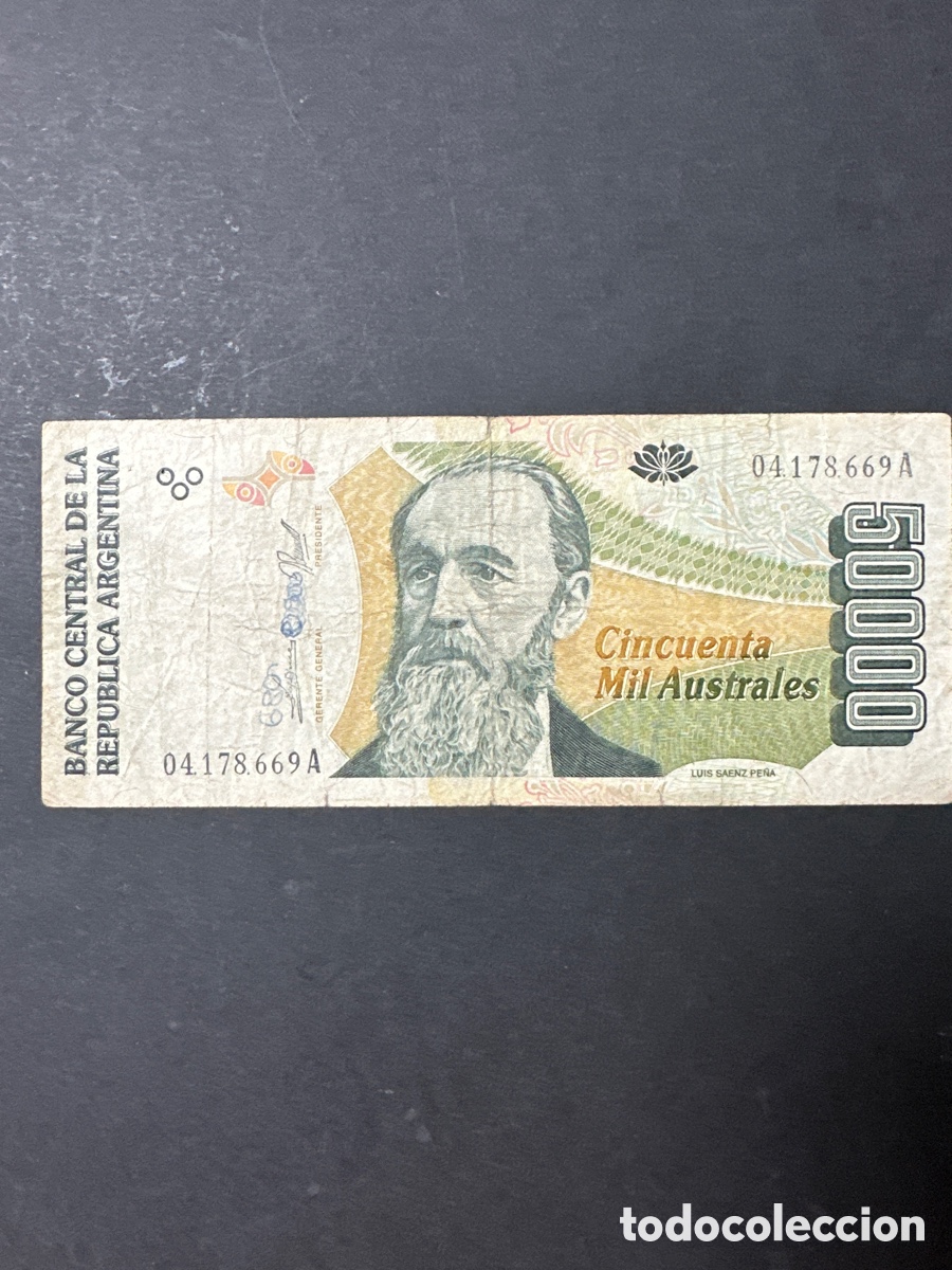 Billetes extranjeros: Billete de Argentina - Foto 1
