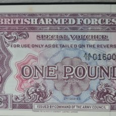 Billetes extranjeros: BRITISH ARMED FORCES 1 LIBRA