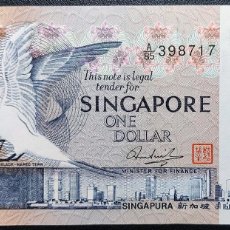 Billetes extranjeros: SINGAPUR 1 DÓLAR 1976 PICK.09 (S/C)