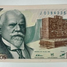Billetes extranjeros: BILLETE MEXICO 2000 PESOS 1985 SC