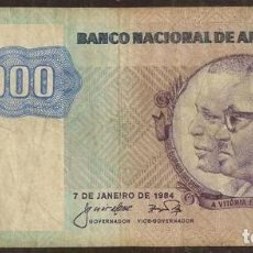 Billetes extranjeros: ANGOLA. 1000 KWANZAS 7.1.1984. FIRMA 14. PICK 121A.