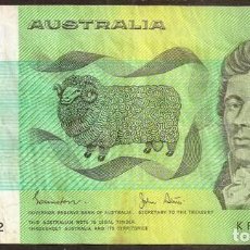 Billetes extranjeros: AUSTRALIA. 2 DOLARES (1983). PICK 43 D. FIRMAS: JOHNSTON - STONE.