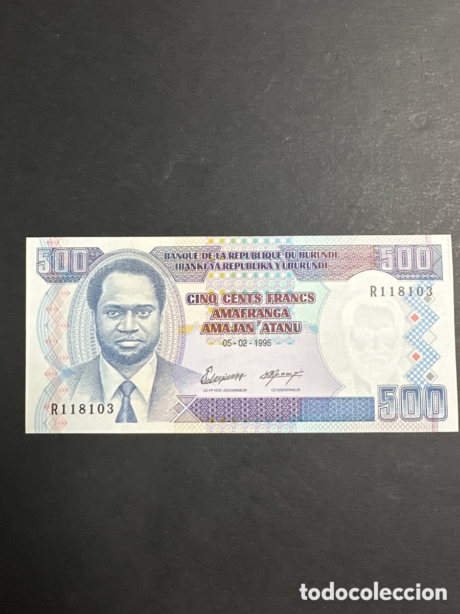 Billetes extranjeros: Billete de Burundi - Foto 1