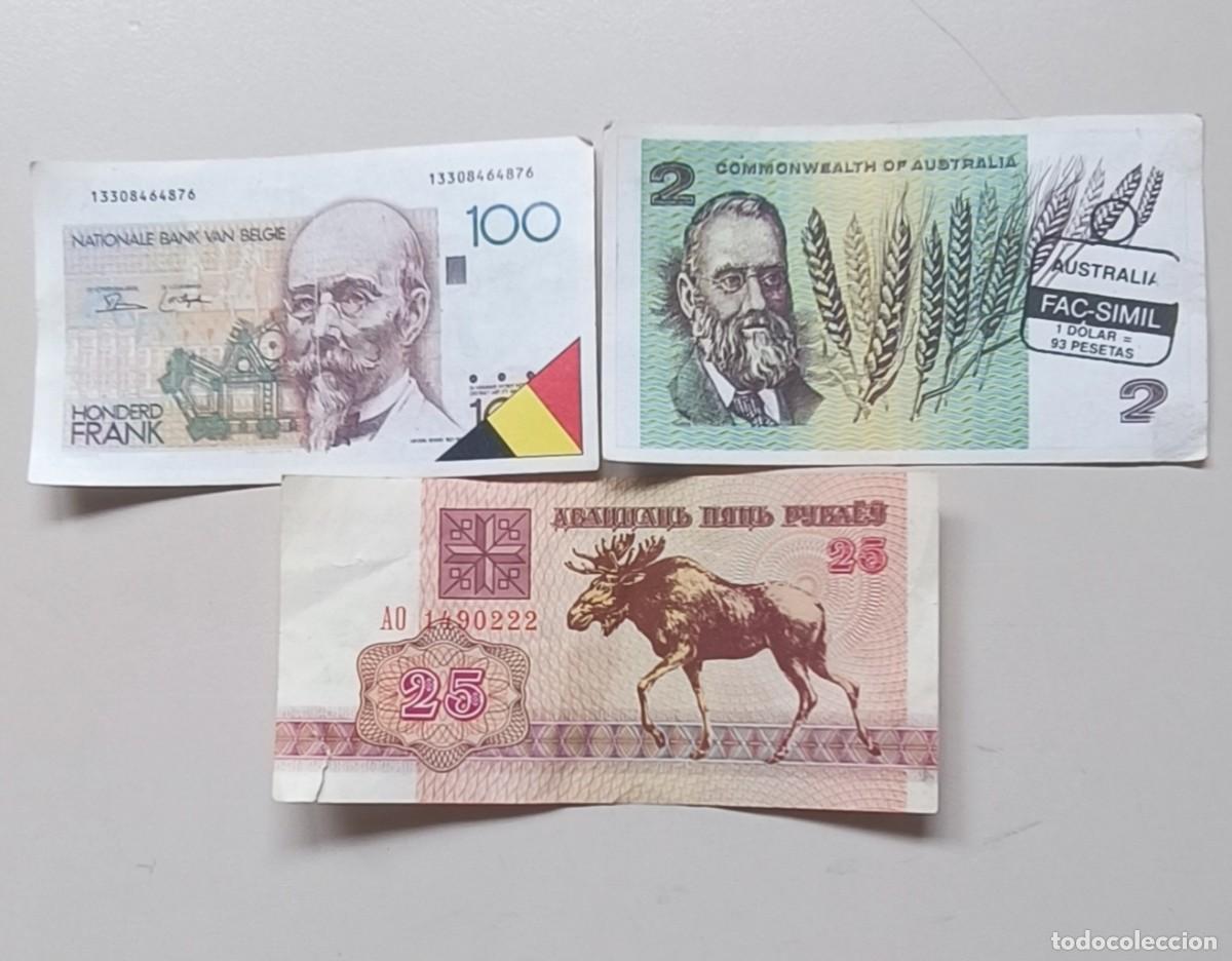 Billetes extranjeros: BILLETES EXTRANJEROS FASCIMIL - Foto 2