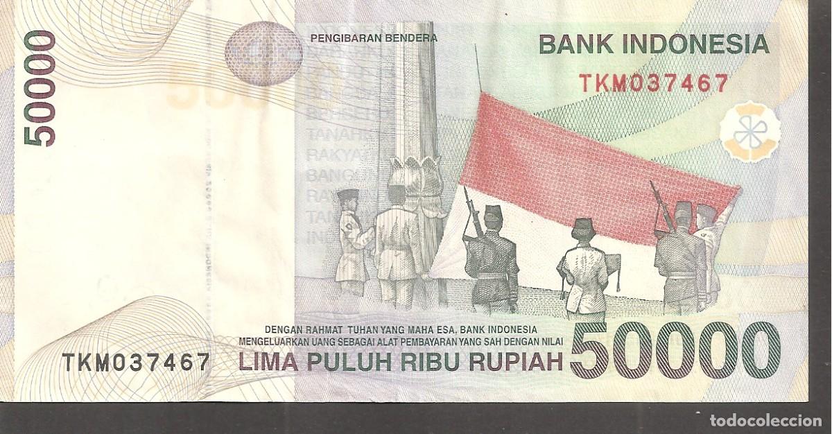 Billetes extranjeros: INDONESIA 50000 RUPIAS 1999 - Foto 2
