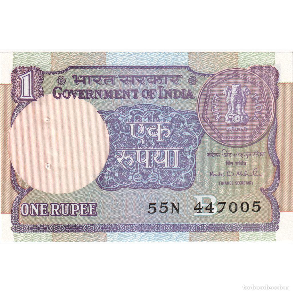 Billetes extranjeros: [#248224] 1 Rupee, India, KM:78Aa, SC - Foto 1