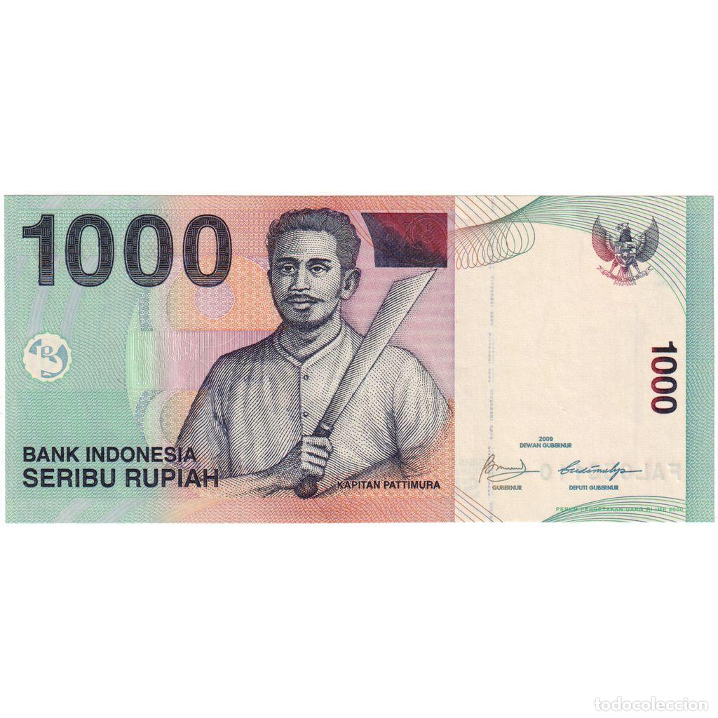Billetes extranjeros: [#248248] 1000 Rupiah, 2009, Indonesia, KM:141f, UNC - Foto 1