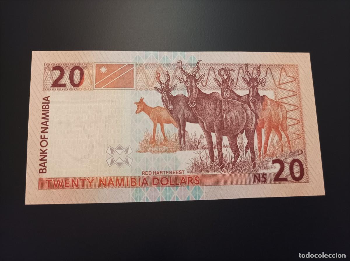 Billetes extranjeros: Billete Namibia, 20 d&oacute;lares, UNC - Foto 1
