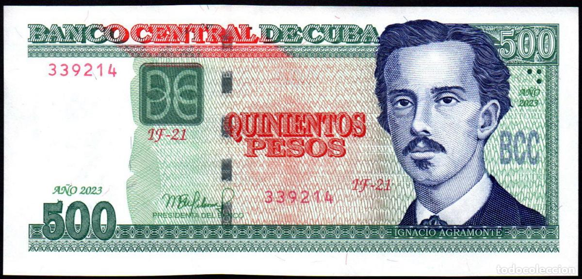 Billetes extranjeros: CUBA - 500 PESOS 2023 - S/C - Foto 1