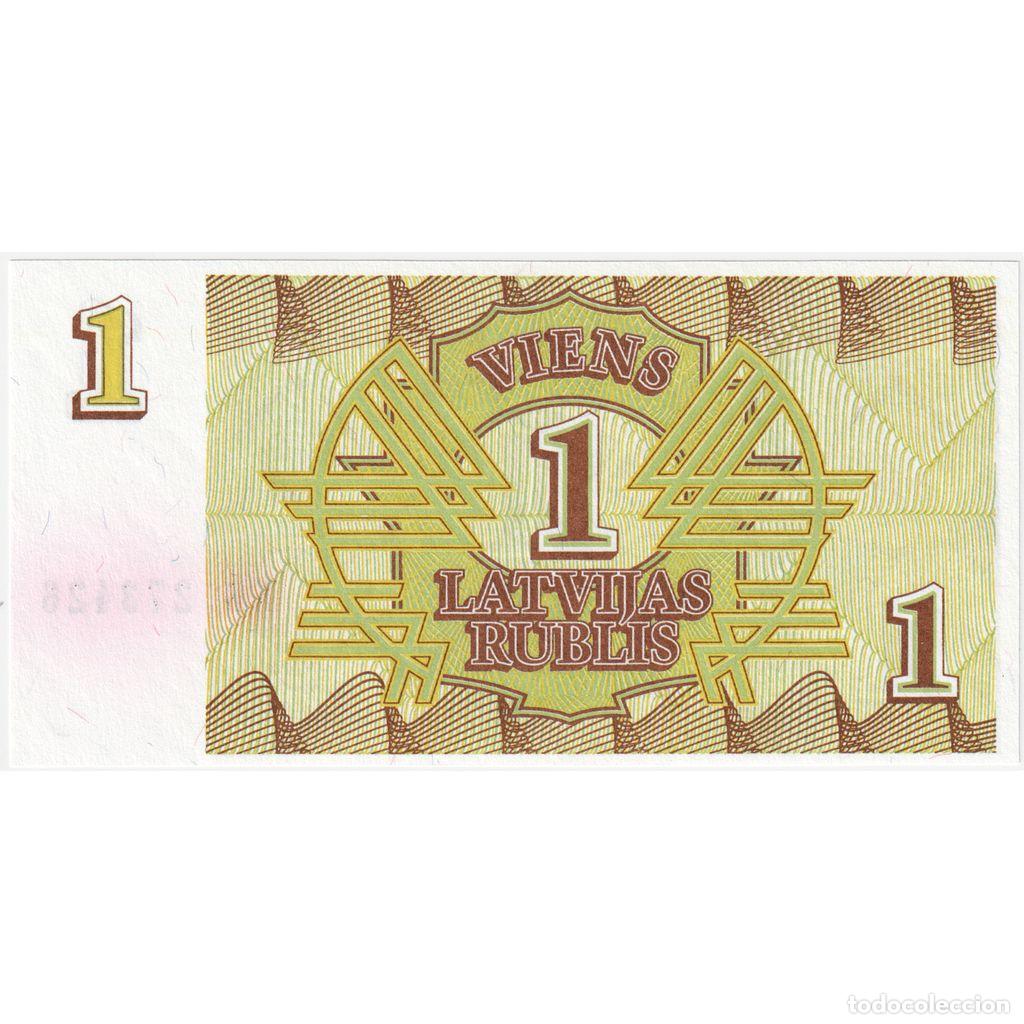 Billetes extranjeros: [#248406] Billete, 1 Rublis, Letonia, KM:35, UNC - Foto 2
