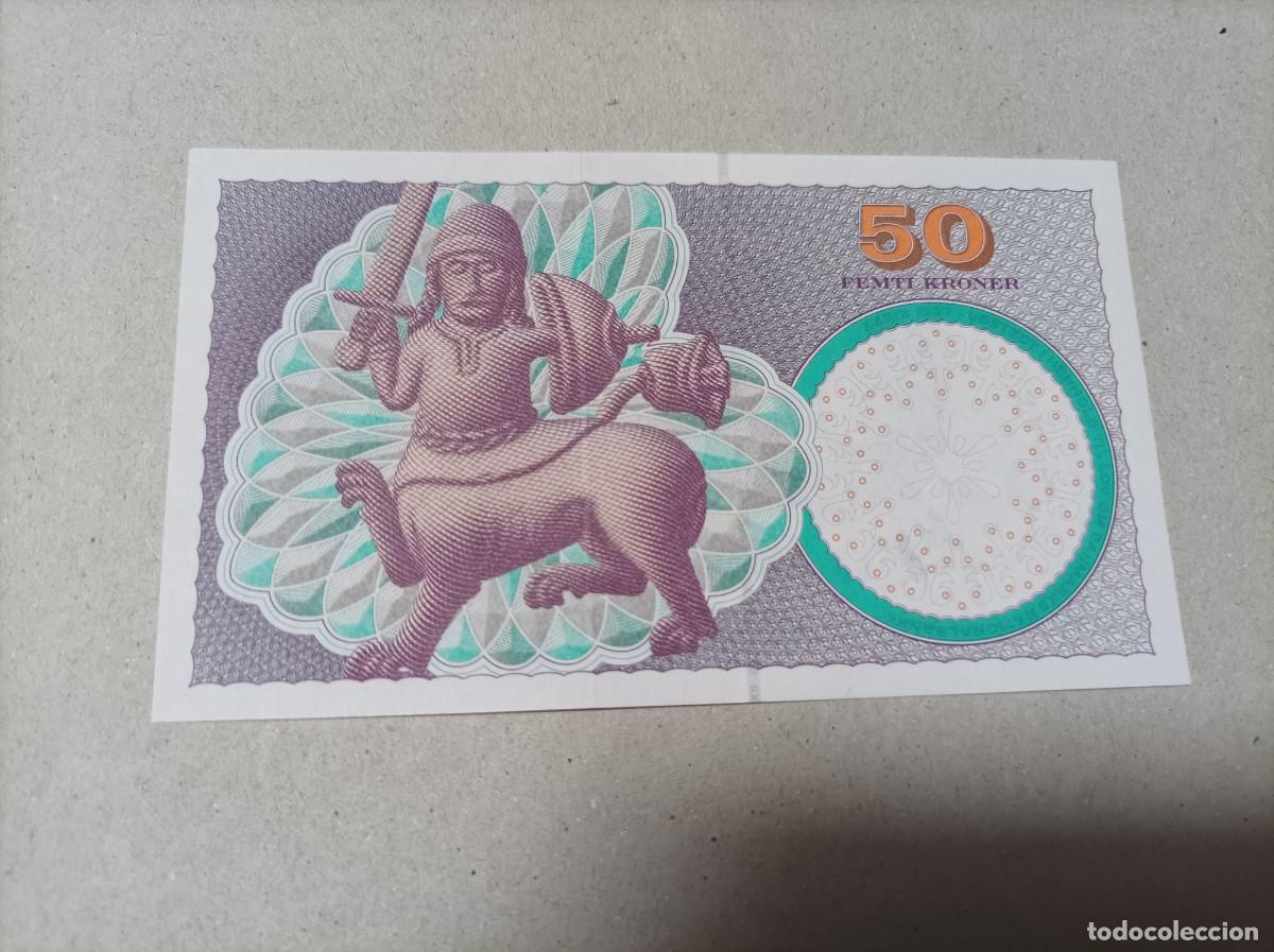 Billetes extranjeros: Billete Dinamarca, 50 coronas, a&ntilde;o 2004, UNC - Foto 1