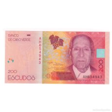 Billetes extranjeros: [#246494] BILLETE, 200 ESCUDOS, 2019, CABO VERDE, 2019-09-06, UNC