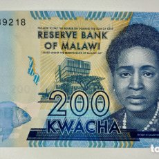 Billetes extranjeros: BILLETE MALAWI 200 KWACHA 2020 SC