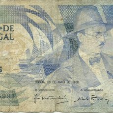 Billetes extranjeros: PORTUGAL - 100 ESCUDOS - CH 9 - FERNANDO PESSOA - CNK025991 - FOTOS