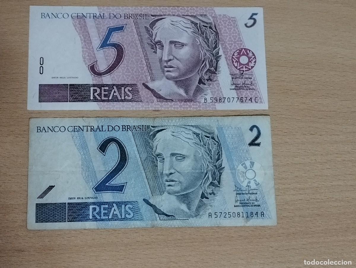 Billetes extranjeros: LOTE BILLETES BRASIL - Foto 1