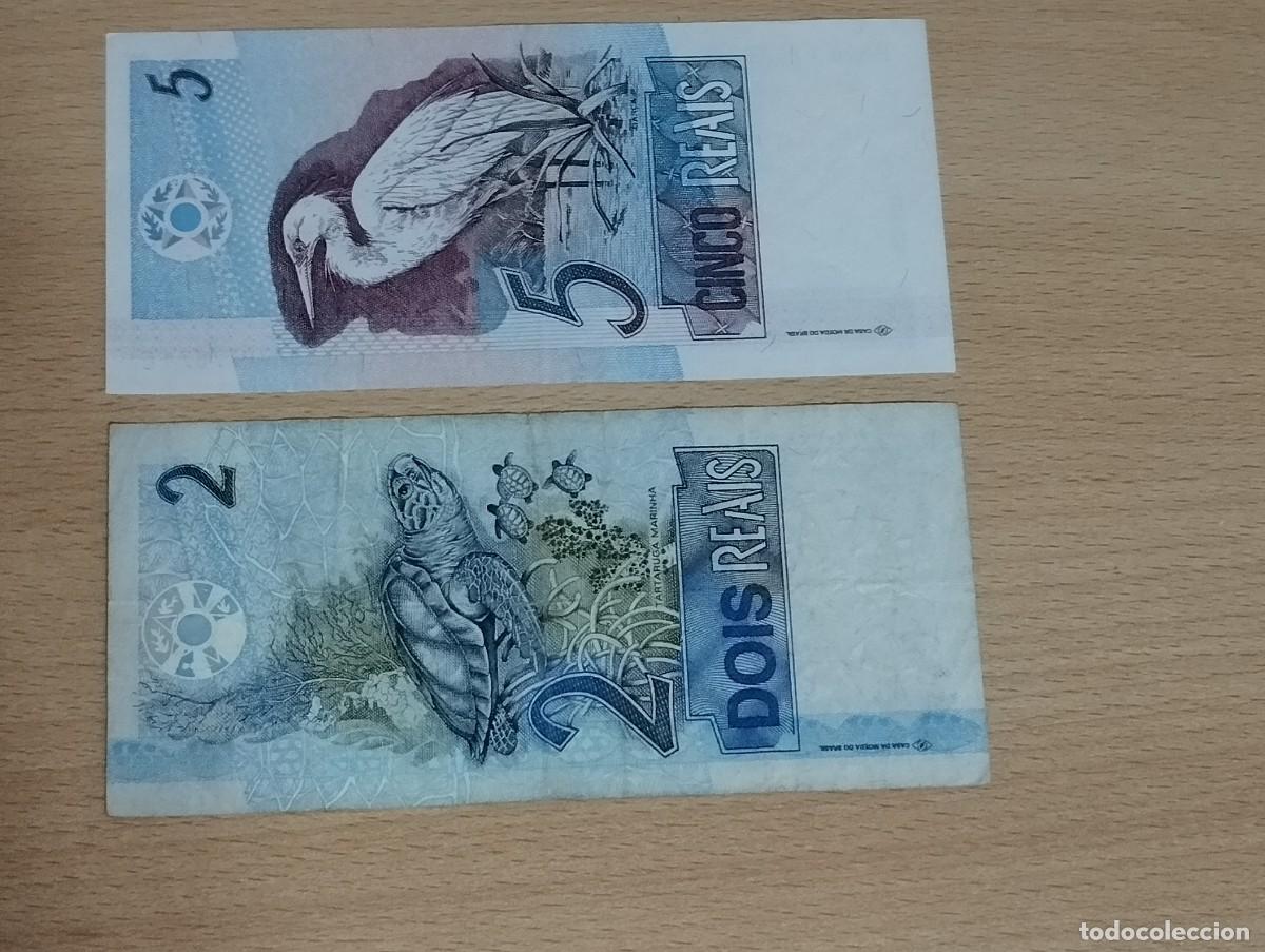Billetes extranjeros: LOTE BILLETES BRASIL - Foto 2