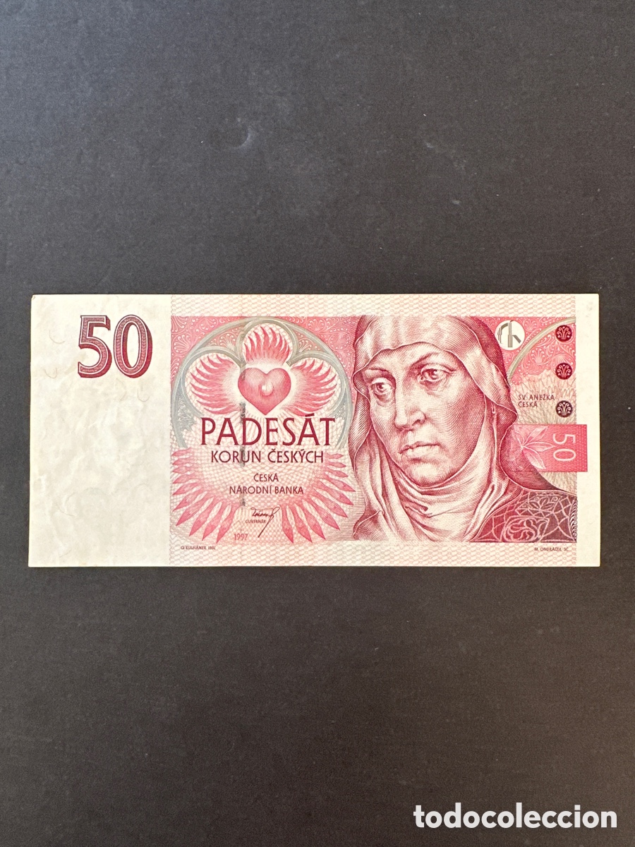 Billetes extranjeros: Billete de Chequia - Foto 1