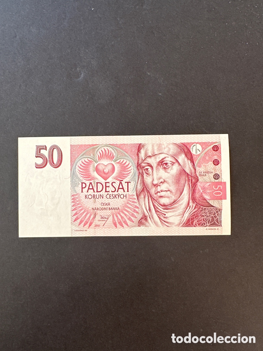 Billetes extranjeros: Billete de Chequia - Foto 1