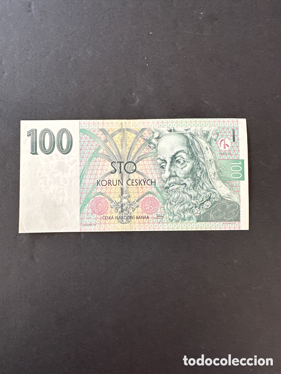 Billetes extranjeros: Billete de Chequia - Foto 1
