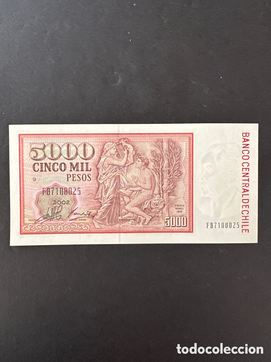 Billetes extranjeros: Billete de Chile - Foto 2