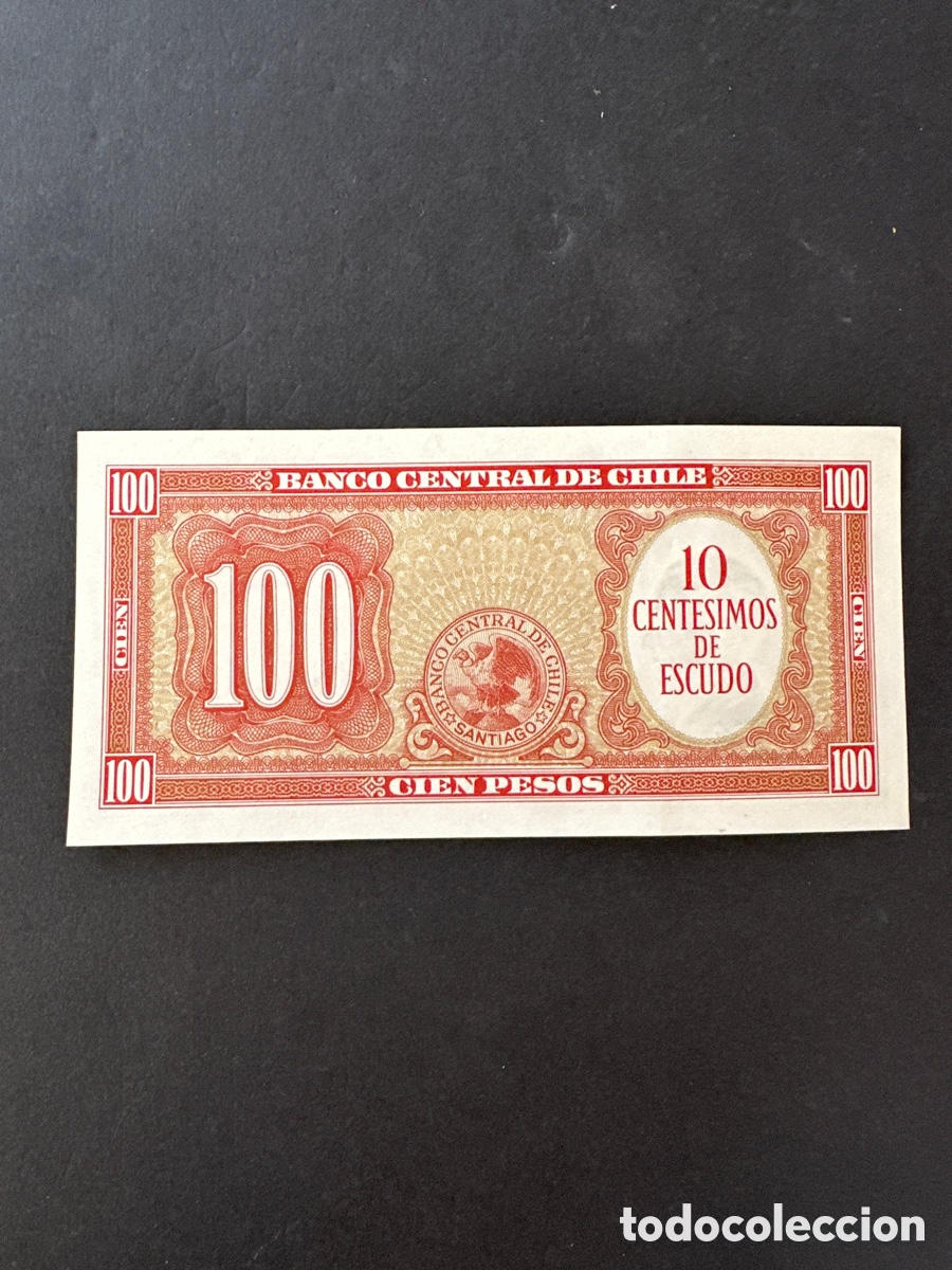 Billetes extranjeros: Billete de Chile - Foto 2