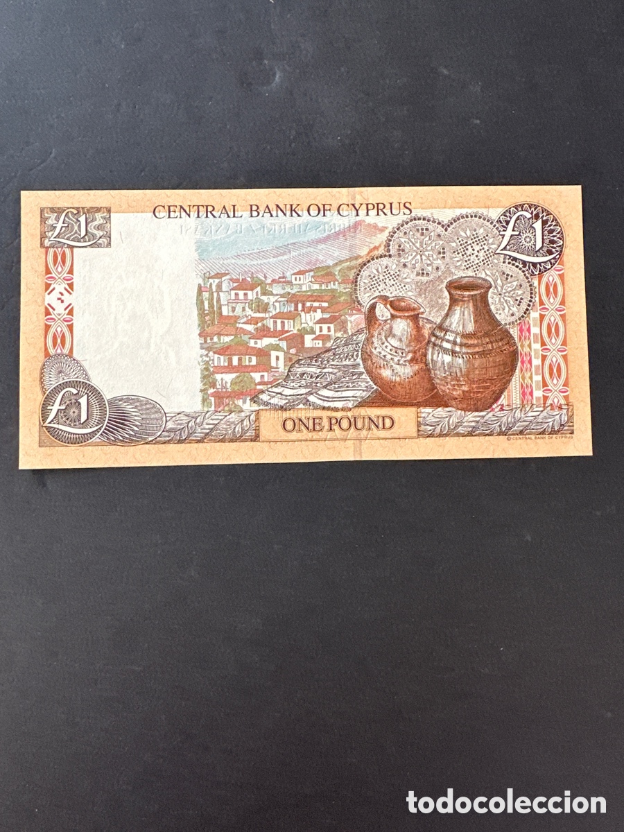 Billetes extranjeros: Billete de Chipre - Foto 2