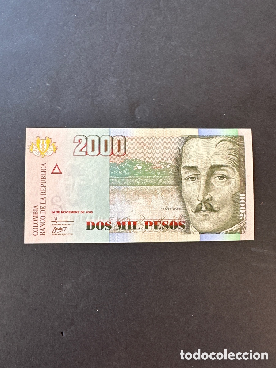 Billetes extranjeros: Billete de Colombia - Foto 1