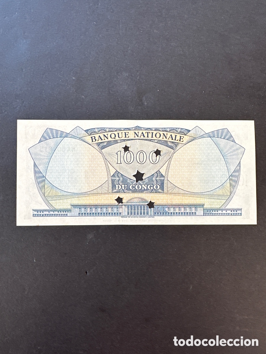 Billetes extranjeros: Billete de Congo - Foto 2