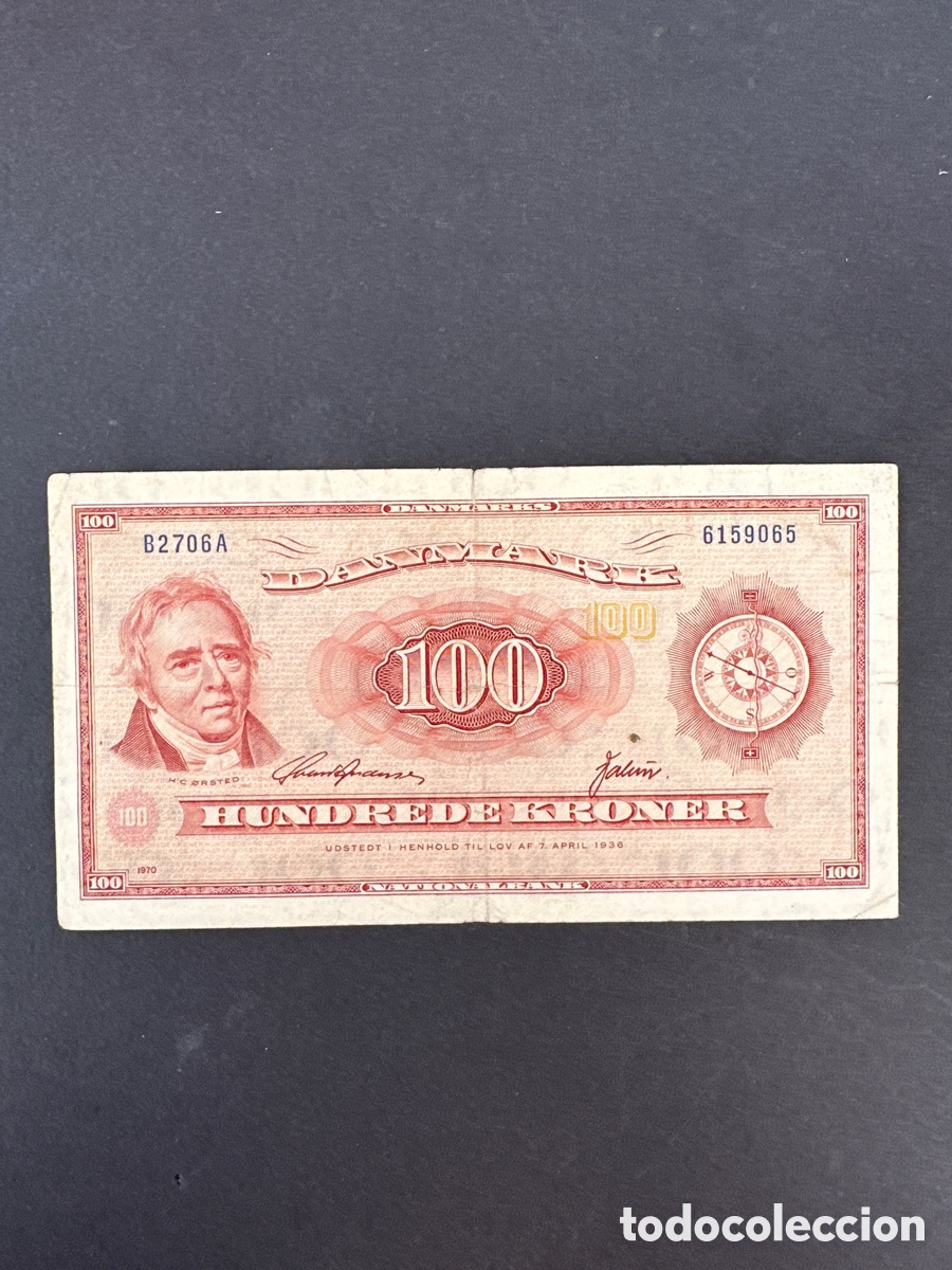 Billetes extranjeros: Billete de Dinamarca - Foto 1