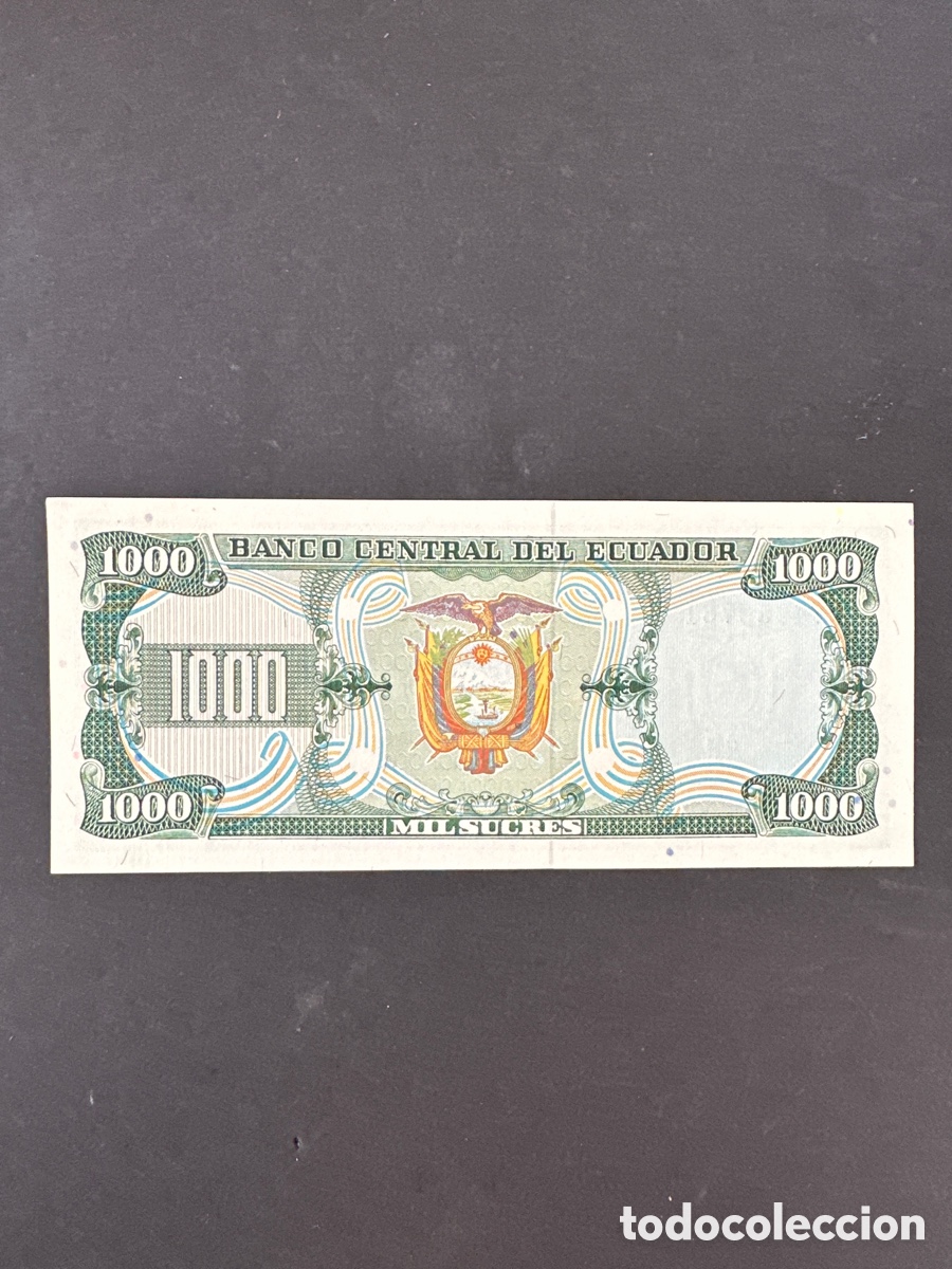Billetes extranjeros: Billete de Ecuador - Foto 2