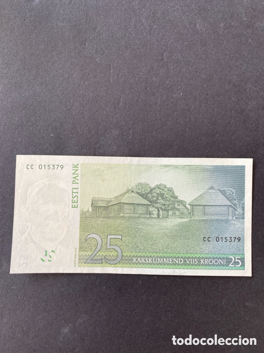 Billetes extranjeros: Billete Estonia - Foto 2