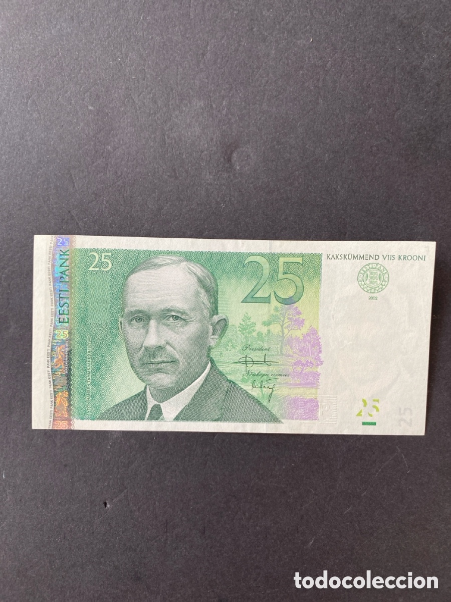 Billetes extranjeros: Billete Estonia - Foto 1