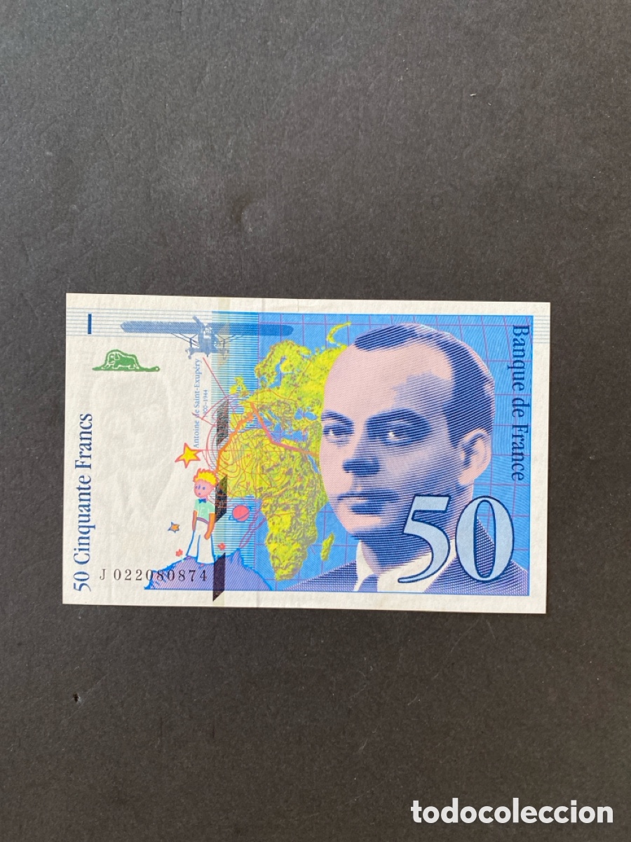 Billetes extranjeros: Billete de Francia - Foto 1
