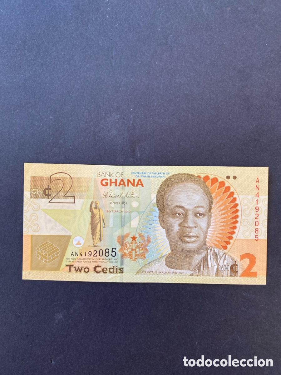 Billetes extranjeros: Billete de Ghana - Foto 1