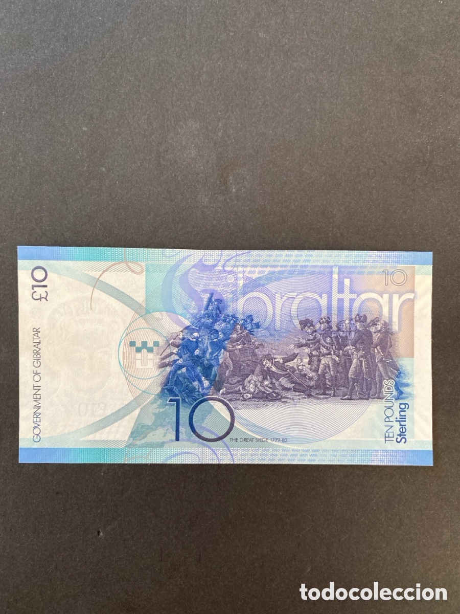 Billetes extranjeros: Billete de Gibraltar - Foto 2