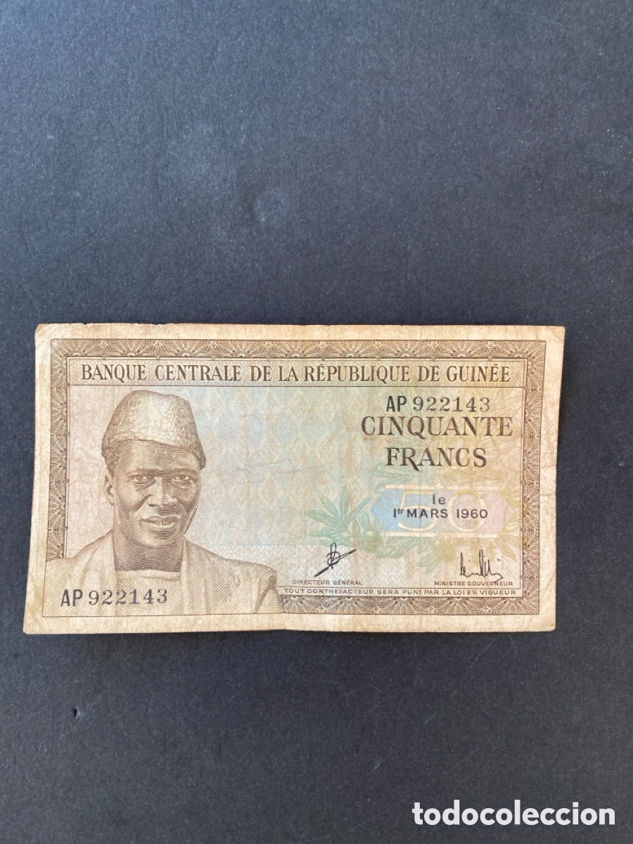 Billetes extranjeros: Billete de Guinea - Foto 1