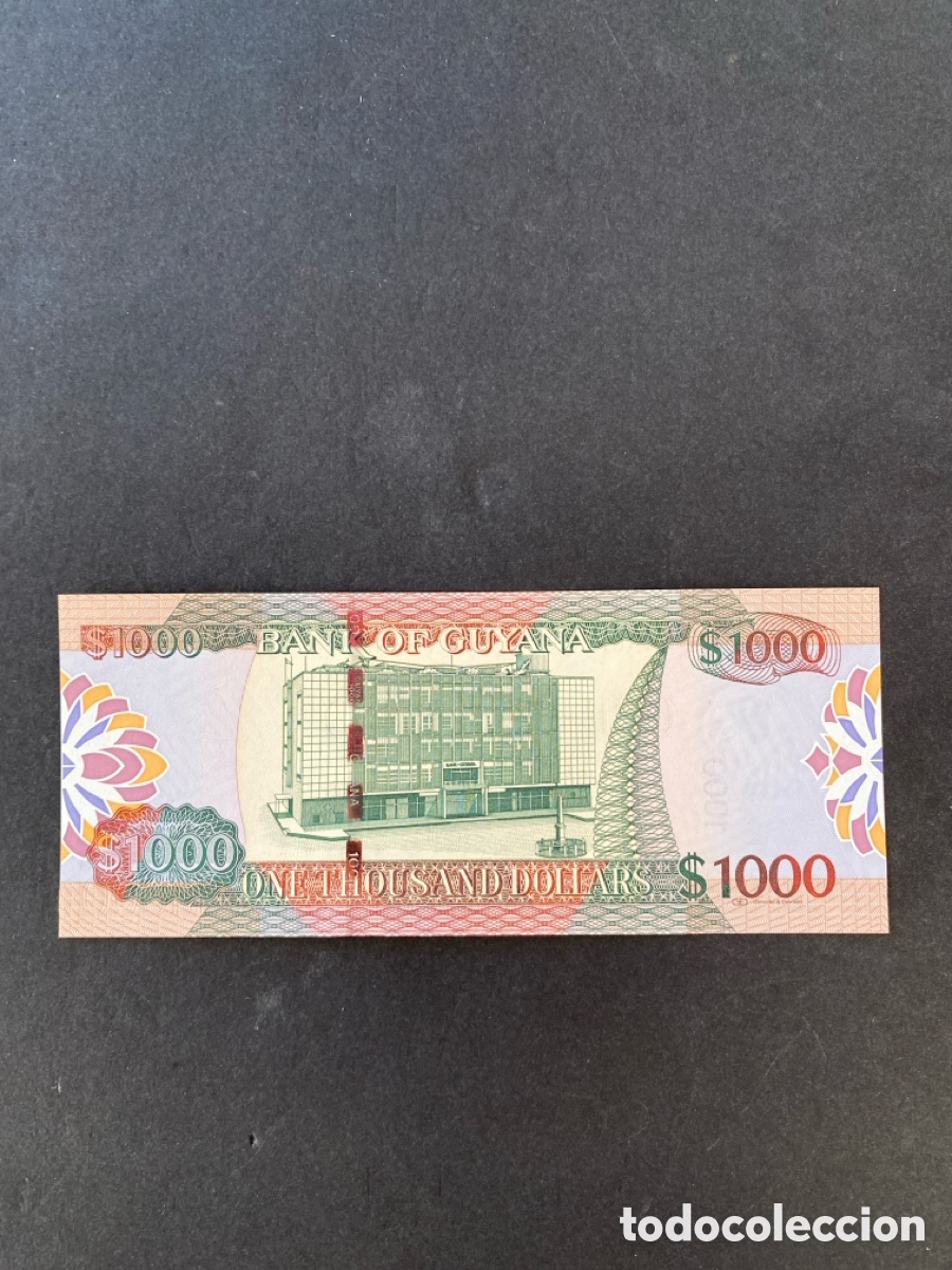 Billetes extranjeros: Billete de Guyana - Foto 2