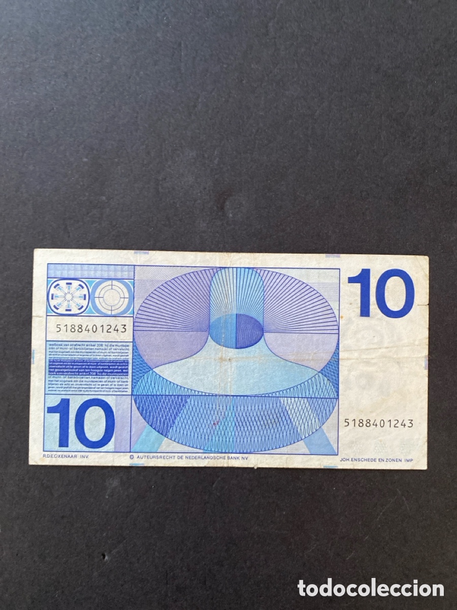 Billetes extranjeros: Billete de Holanda - Foto 2