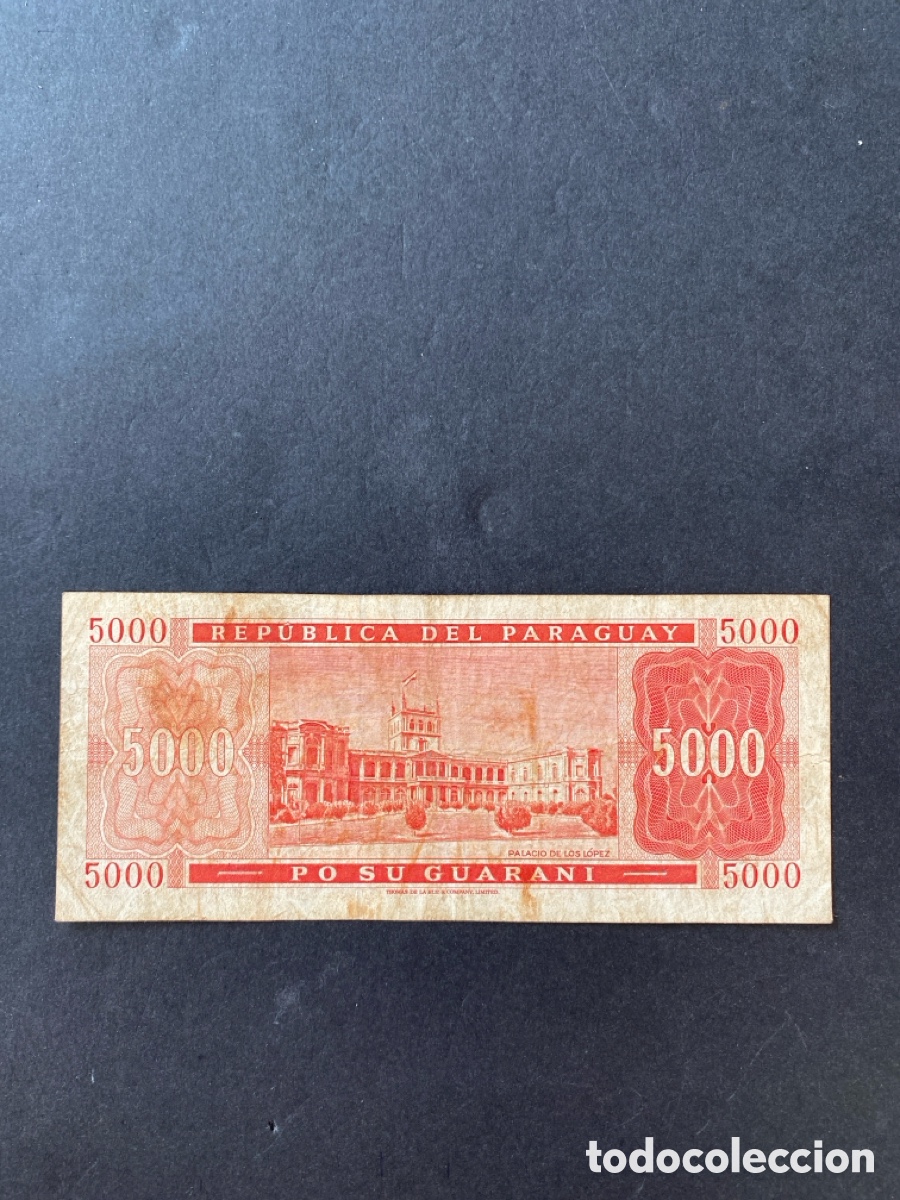 Billetes extranjeros: Billete de Paraguay - Foto 2