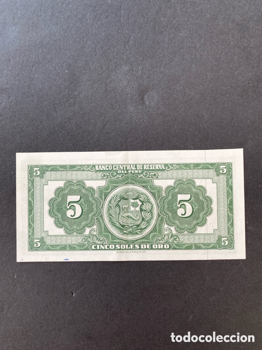Billetes extranjeros: Billete de Per&uacute; - Foto 2