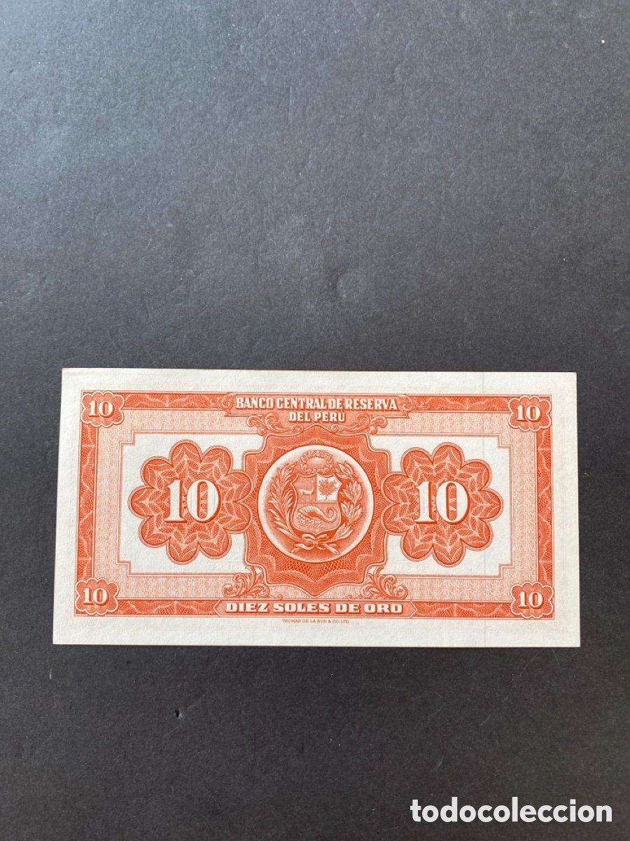 Billetes extranjeros: Billete de Per&uacute; - Foto 2