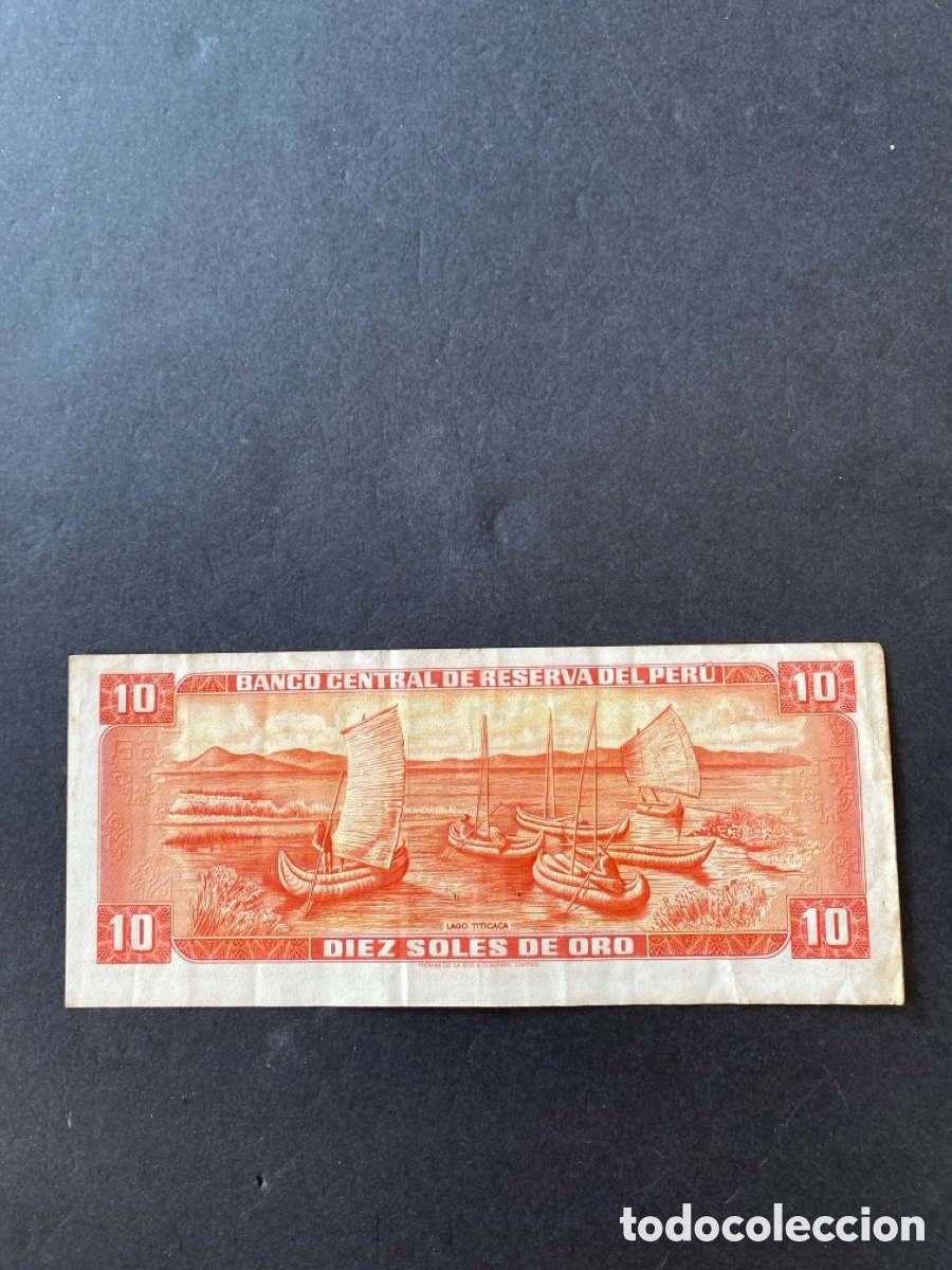 Billetes extranjeros: Billete de Per&uacute; - Foto 2