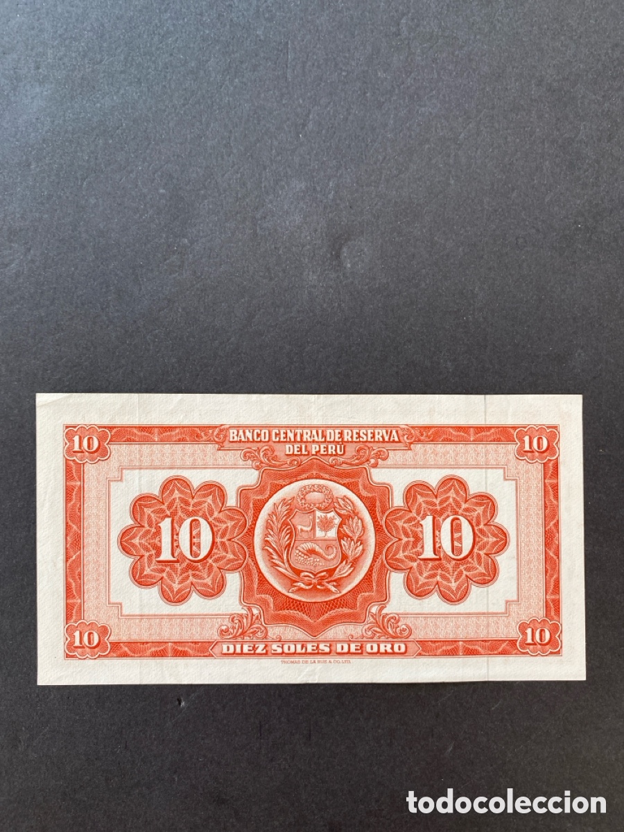 Billetes extranjeros: Billete de Per&uacute; - Foto 2