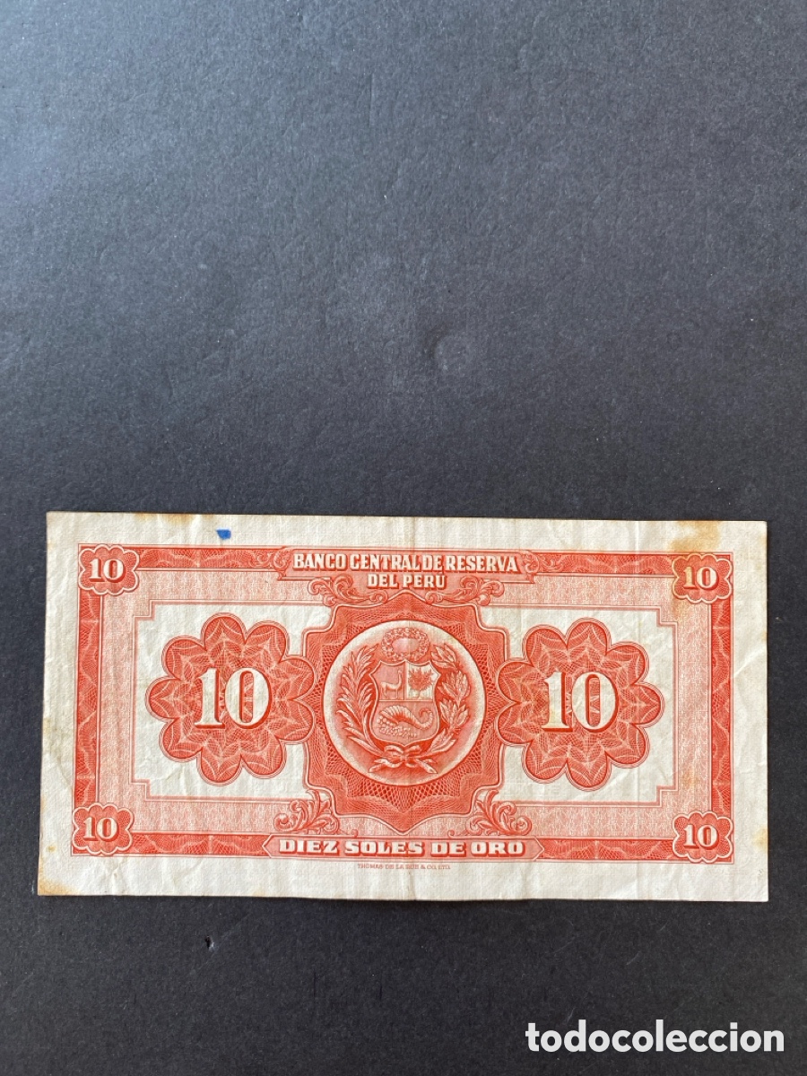 Billetes extranjeros: Billete de Per&uacute; - Foto 2