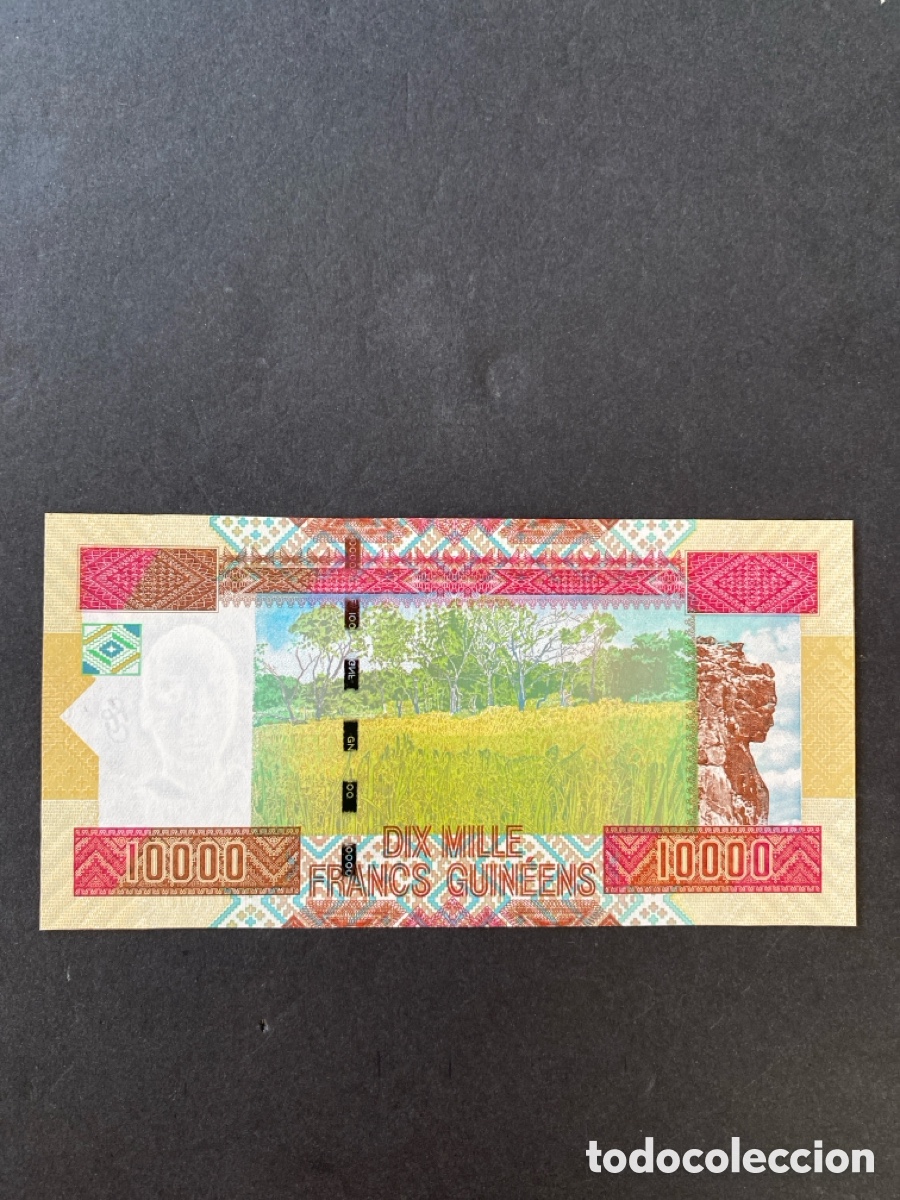 Billetes extranjeros: Billete de Rep&uacute;blica de Guinea - Foto 2