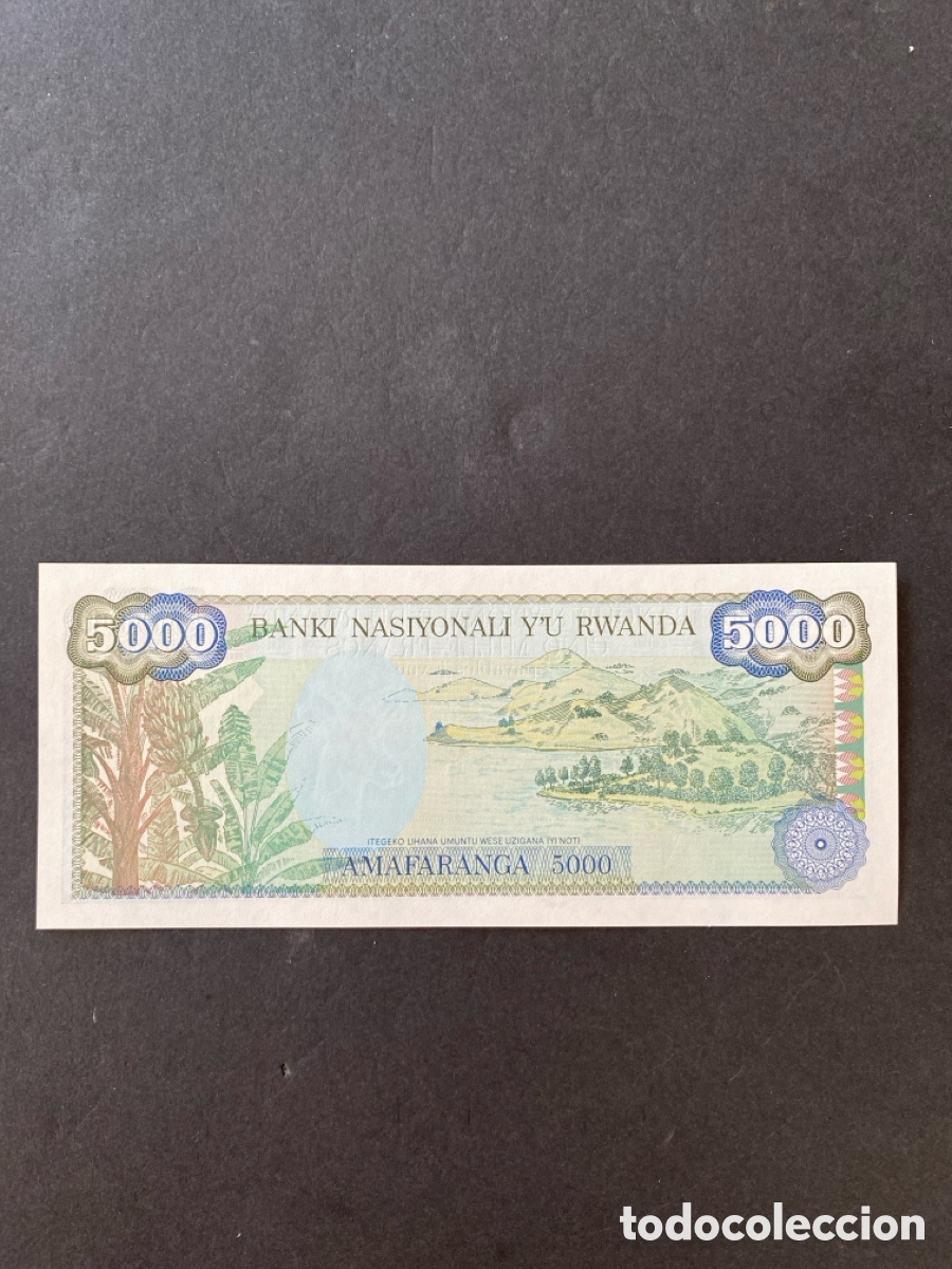 Billetes extranjeros: Billete de Ruanda - Foto 2