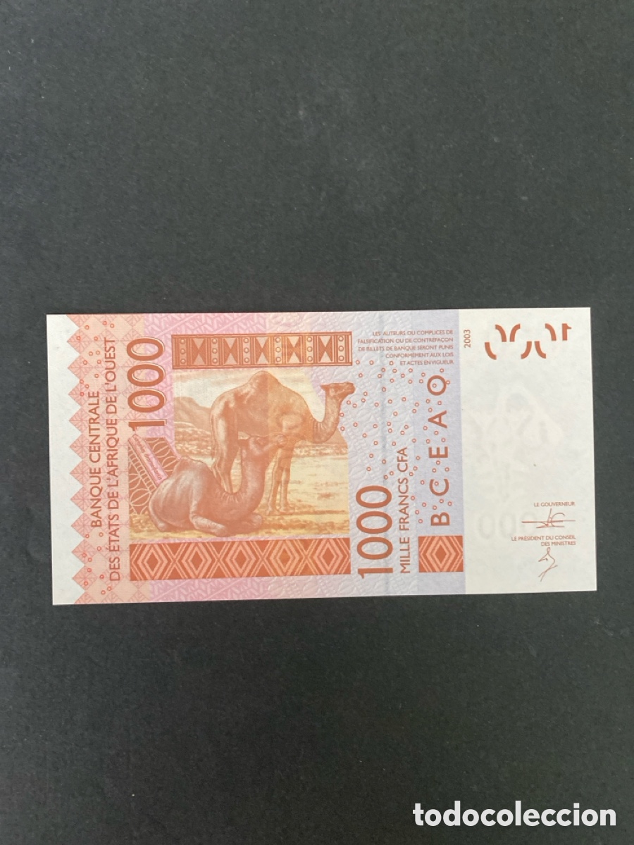 Billetes extranjeros: Billete de Senegal - Foto 2