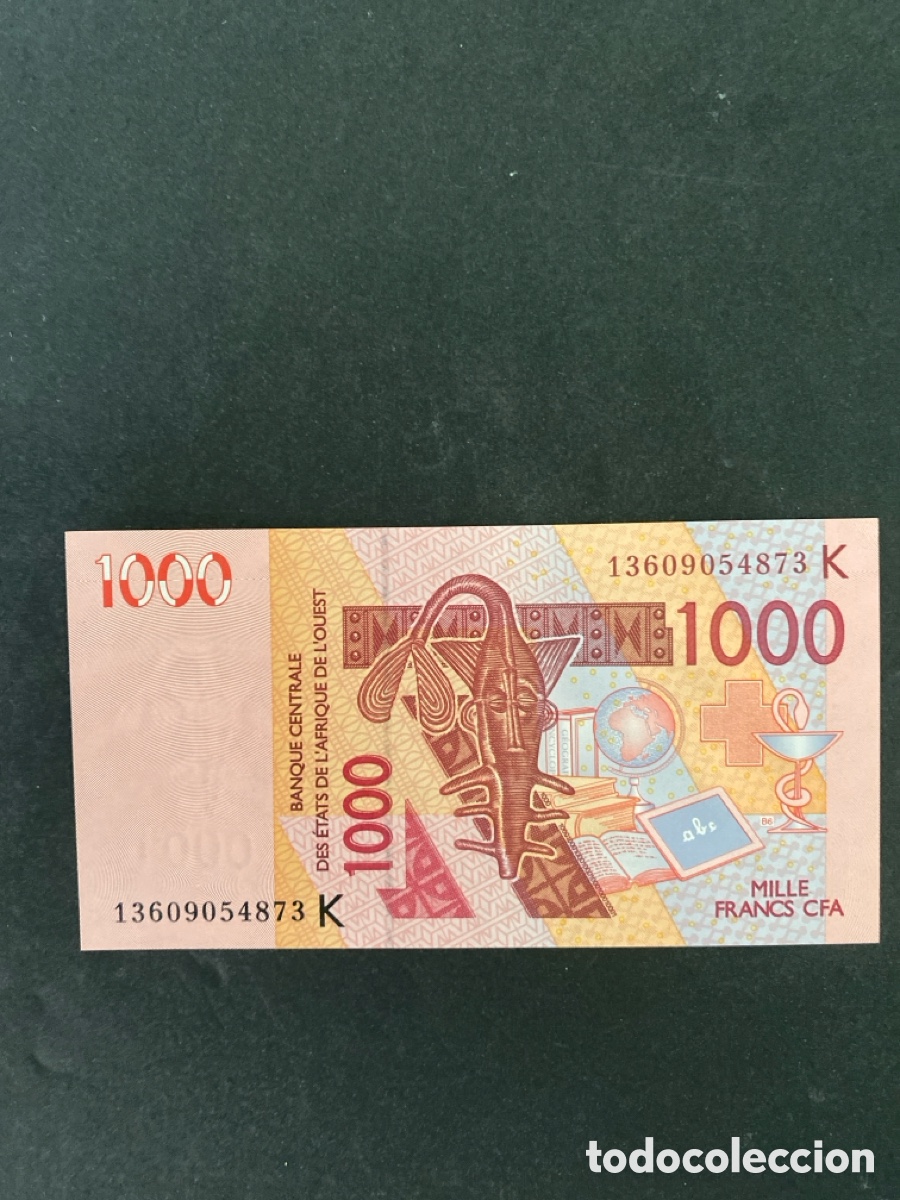 Billetes extranjeros: Billete de Senegal - Foto 1