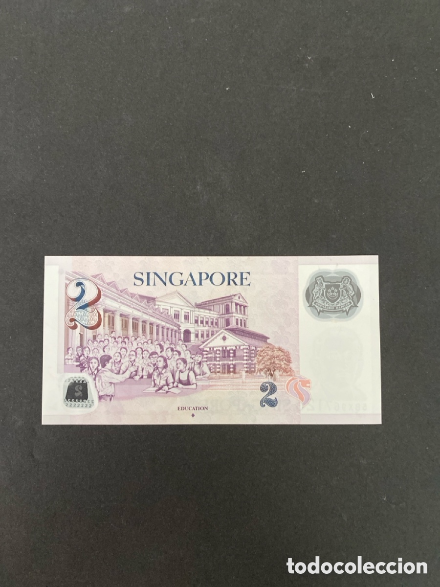 Billetes extranjeros: Billete de Singapur - Foto 2