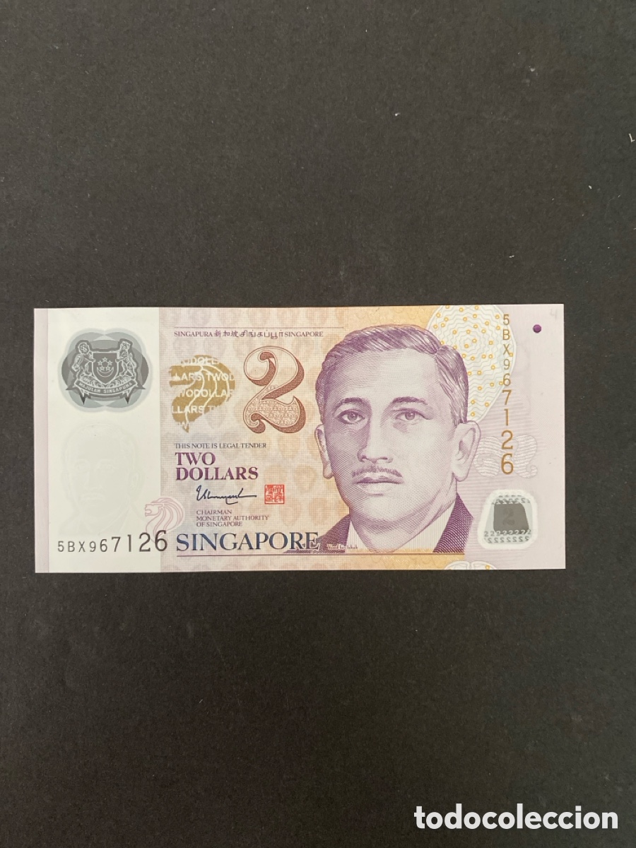 Billetes extranjeros: Billete de Singapur - Foto 1